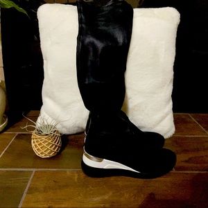 MK Knee High Boot Sneaker Crossover